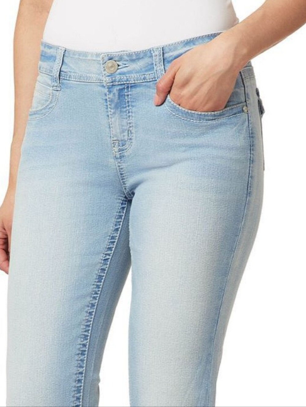 Wallflower The Feisty Curvy Low Rise Jeans